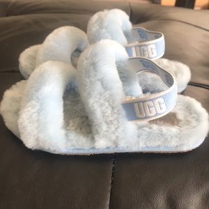 Light Blue Ugg Sandals
